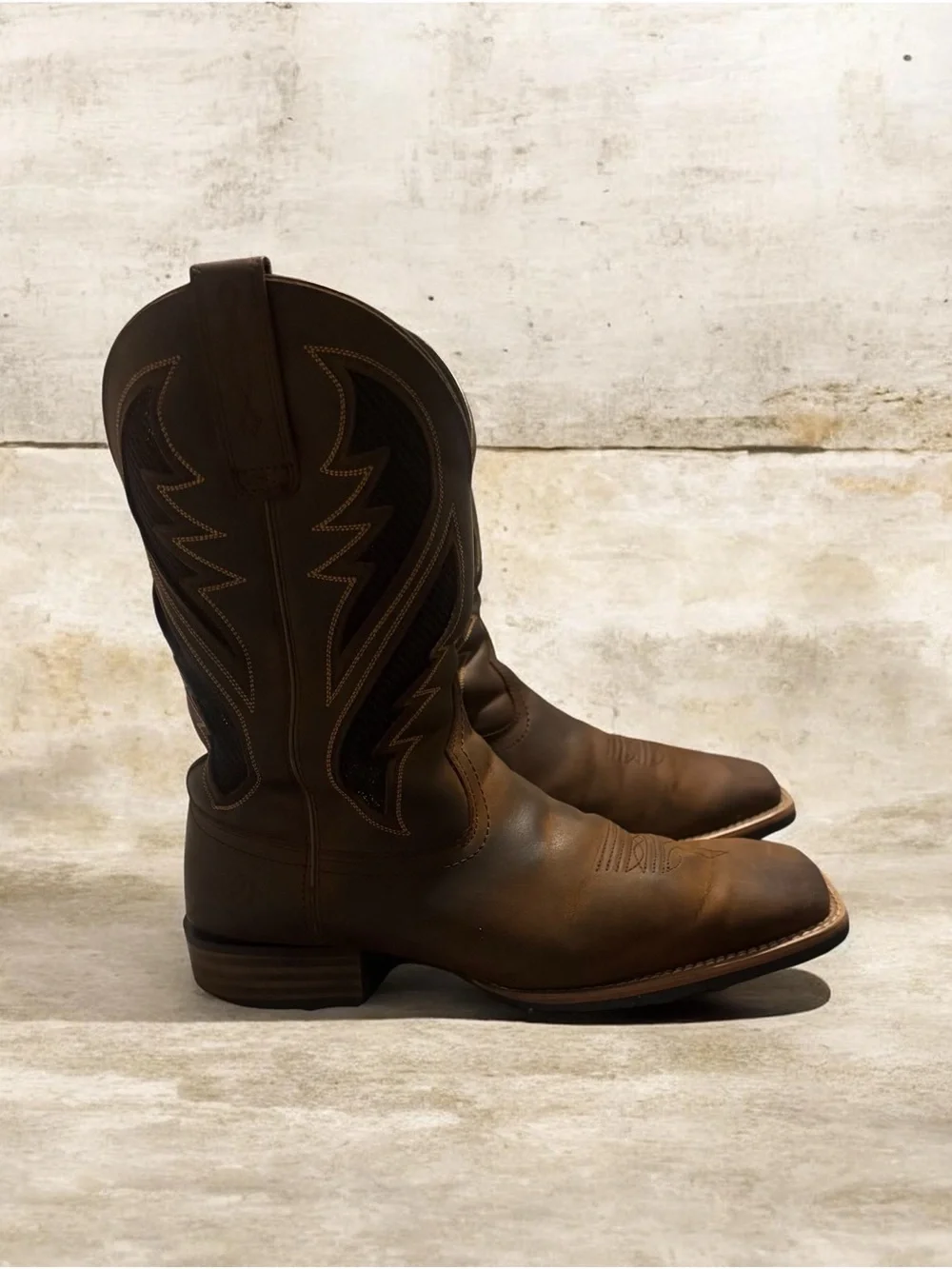 Ariat Byles VentTEK Hybrid Western Boots Men’s Size 11.5 EU 45 Brown